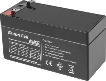 GREEN CELL AKUMULATOR ŻELOWY AGM17 12V 1 2AH