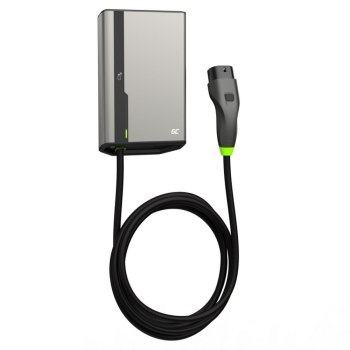 Green Cell HabuDen Wallbox 22kW 32A 7,5m NFC Kabel Typ 2