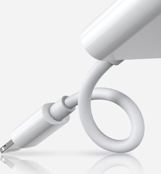 JOYROOM ADAPTER PRZEJŚCIÓWKA ROZDZIELACZ SŁUCHAWKOWY LIGHTNING BIAŁY