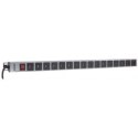 Listwa antyprzepięciowa - Intellinet 164498 Listwa zasilająca Rack pionowa 16 gniazd USB typu A
