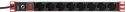 Listwa antyprzepięciowa - Techly 106893 Listwa zasilająca PDU Rack 19'' 1U, 8x Schuko, 250V/16A kabel 3m