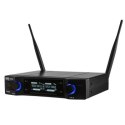 DVS2 - Mikrofon bezprzewodowy 2x nadajnik doręczny + baza pasmo UHF 560-590 MHz