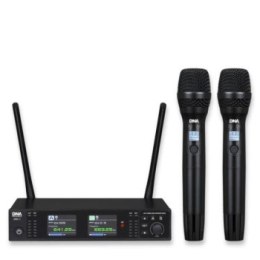 XMIC 2 - Podwójny zestaw bezprzewodowy 2x mikrofon doręczny + odbiornik pasmo UHF 518-542 MHz