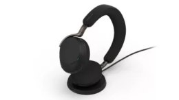 Słuchawki bezprzewodowe Jabra Evolve3 75 USB-C UC Stereo Wireless Charging Pad Black - 37599-989-889