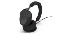Słuchawki bezprzewodowe Jabra Evolve3 85 USB-A MS Stereo Wireless Charging Pad Black - 38599-999-989