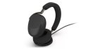 Słuchawki bezprzewodowe Jabra Evolve3 85 USB-A UC Stereo Wireless Charging Pad Black - 38599-989-989