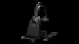 Słuchawki z mikrofonem Jabra Engage 55 SE USB-A UC Mono Charging Stand DECT - 9663-415-111