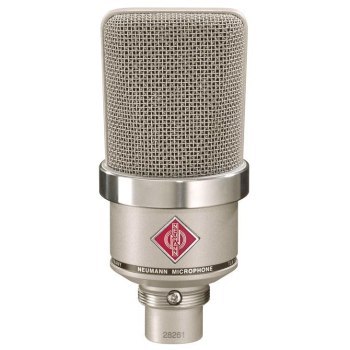 Neumann TLM 102 NI Studio Set - Mikrofon pojemnościowy wielkomembranowy z uchwytem przeciwwstrząsowym nikiel