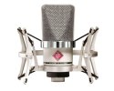 Neumann TLM 102 NI Studio Set - Mikrofon pojemnościowy wielkomembranowy z uchwytem przeciwwstrząsowym nikiel
