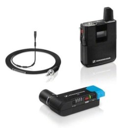 Sennheiser AVX-MKE2 SET - Bezprzewodowy system do kamer z nadajnikiem miniaturowym i profesjonalnym mic MKE2 w pełni automatyczn