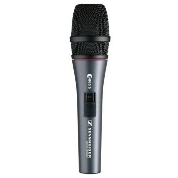 Sennheiser E865-S - Mikrofon pojemnościowy wokalny superkardioidalny z wyłącznikiem
