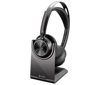 Słuchawki Poly Voyager Focus 2-M USB-C-C Headset USB-C/A Adapter Charging Stand No localization Retail Packaging