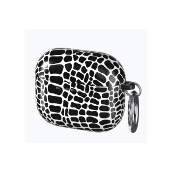 Słuchawki - Richmond & Finch AirPods Pro case, Black Croc