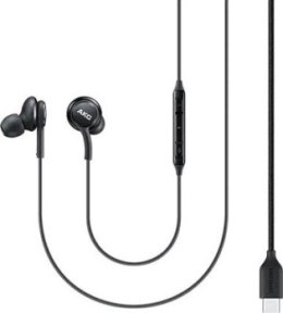 Słuchawki - Samsung EO-IC100BB AKG USB-C czarne