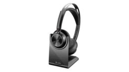 Słuchawki bezprzewodowe HP Poly Voyager Focus 2 Microsoft Teams Charge Stand USB-C Headset + Adapter USB-C/A - 9T9J6AA