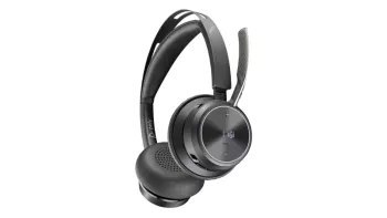 Słuchawki bezprzewodowe HP Poly Voyager Focus 2 Microsoft Teams Charge Stand USB-C Headset + Adapter USB-C/A - 9T9J6AA