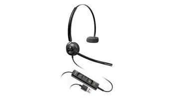 Słuchawki przewodowe HP Poly EncorePro 535 Mono USB-A Convertible - 783R4AA