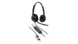 Słuchawki przewodowe HP Poly Mission 425 Classic Stereo USB-C + Adapter USB-C/A - C01B3AA