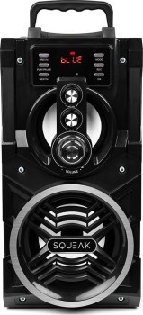 SQUEAK BEATBOXER BLUETOOTH 5.1 SPEAKER - GŁOŚNIK BLUETOOTH Z KARAOKE RADIO FM MICROSD AUX I USB SQ1000