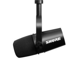 Shure MV7+-K - Mikrofon lektorski/wokalny ze złączem XLR/USB-C Czarny