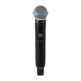 Shure SLXD24D+E/B58 - Podwójny system bezprzewodowy z kapsułami Beta 58