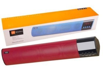 Słuchawki - GŁOŚNIK BLUETOOTH SOUNDBAR Y38 10W AUX MICRO SD