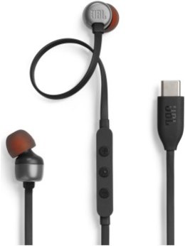 Słuchawki - JBL T310C Czarne