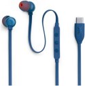 Słuchawki - JBL T310C Niebieskie