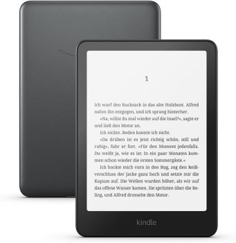 Ebook New Kindle Paperwhite (12th Generation) - 2024 release 7 glare-free 32GB Wi-Fi Wireless charging (Without Lockscreen Ads)