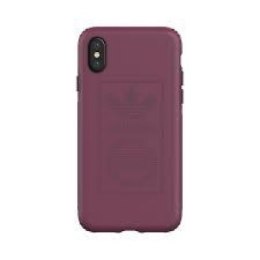 ETUI ADIDAS OR HARD COVER IPHONE X / XS TECHINK MAROON WYPRZEDAŻ