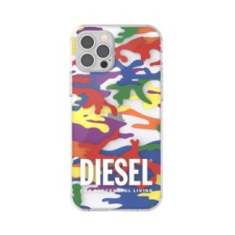 DIESEL CLEAR CASE PRIDE CAMO AOP IPHONE XR WIELOBARWNY
