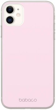 ETUI NADRUK BABACO CLASSIC 009 SAMSUNG GALAXY A72 5G JASNORÓŻOWY PUDEŁKO
