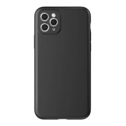 Soft Case etui Xiaomi Redmi A1+ cienki silikonowy pokrowiec czarne