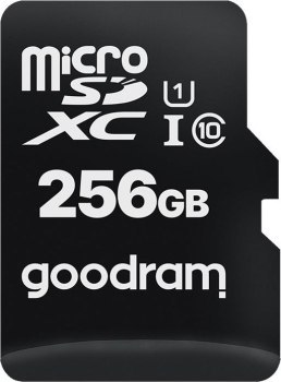 GOODRAM 256GB microSDHC class 10 UHS I + adapter