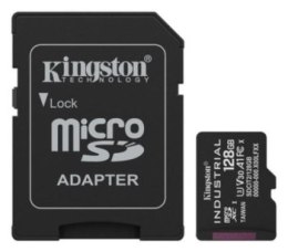 Kingston Industrial microSDHC 128GB Class 10 A1 pSLC + SD Adapter