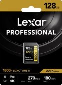 Lexar SDXC 128GB Professional 1800x UHS-II U3 ( 180/270 MB/s )