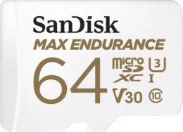 SanDisk Max Endurance microSDXC 64GB Class 10 U3 + Adapter