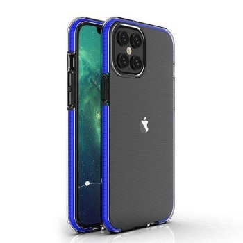 VERGE CASE ETUI ŻELOWE IPHONE 12 PRO MAX NIEBIESKI