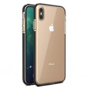 VERGE CASE ETUI ŻELOWE IPHONE XS MAX CZARNY