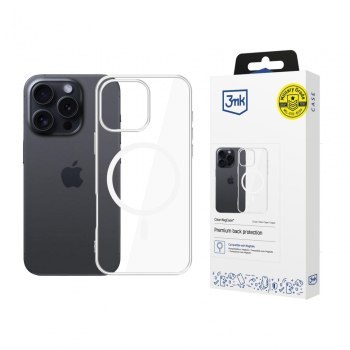3mk Clear MagCase do Apple iPhone 16 Pro