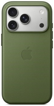 Apple Etui z tkaniny TechWoven z MagSafe do iPhonea 17 Pro - zielone