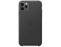 Apple iPhone 11 Pro Max Leather Case czarny (MX0E2ZM/A)