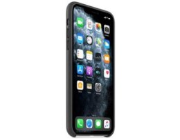 Apple iPhone 11 Pro Max Leather Case czarny (MX0E2ZM/A)