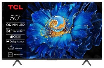 TCL 50C61KS 50'' QD-MiniLED 4K GoogleTV 120Hz Dolby Atmos 2025