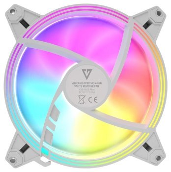 Modecom VOLCANO APEX 140 ARGB REVERSE FAN Biały