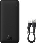 Baseus Airpow Fast Charge 20W 30000 mAh czarny