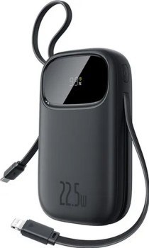 Baseus EnerFill FC31 10000 mAh 22.5W USB-C + Lightning czarny