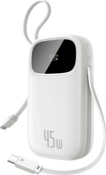 Baseus EnerFill FC31 QPow3 20000 mAh 45W biały