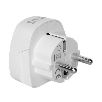 SAVIO ADAPTER PODRÓŻNY GNIAZDO US - WTYK EU AP-01