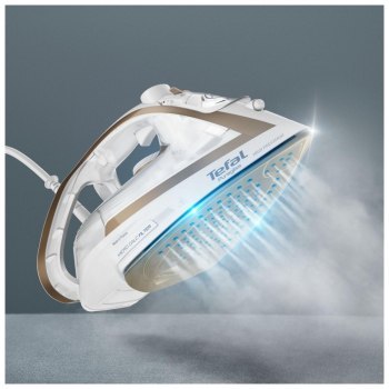 Żelazko - Tefal FV8042 Puregliss biało-złoty